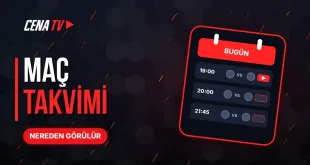 Cenabet TV maç takvimi, günün maç saatleri listesi